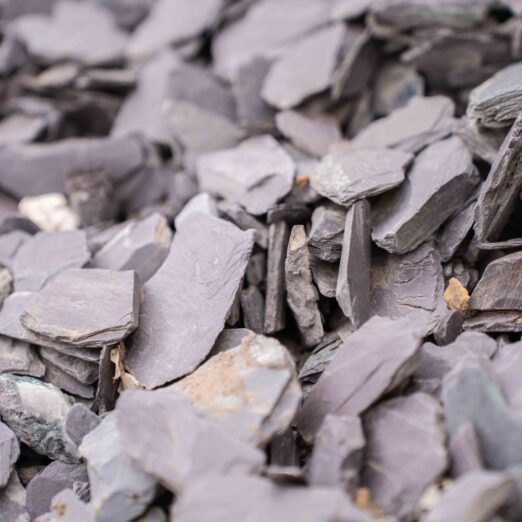 decorative gravel driveway - moonstone