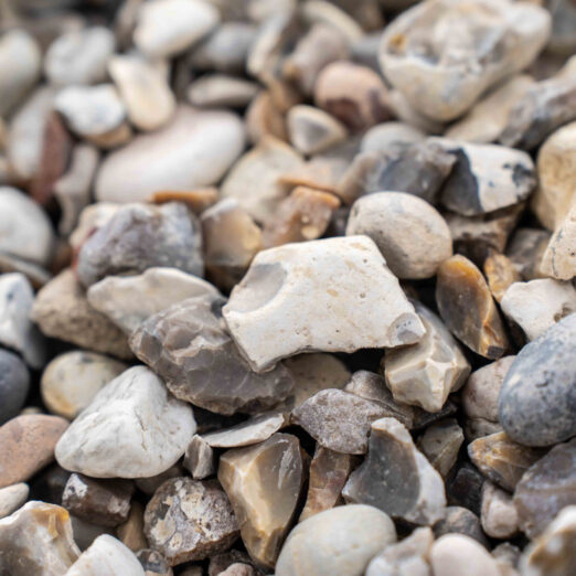 decorative gravel driveway - moonstone