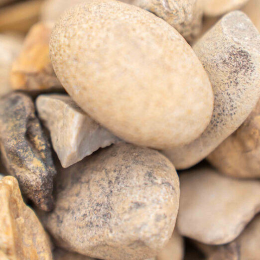decorative gravel driveway - moonstone